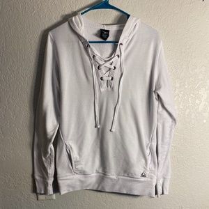 Reebok white sweater
